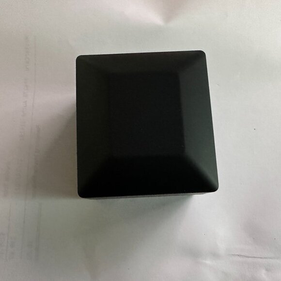 Black Ring Box with LED Light - Black Velvet interior - LED Light to showcase - Picture 2 of 6